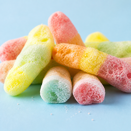 MiniCrush Freeze-Dried Gummy Worm Candy – 2 × 1.76 oz Bags