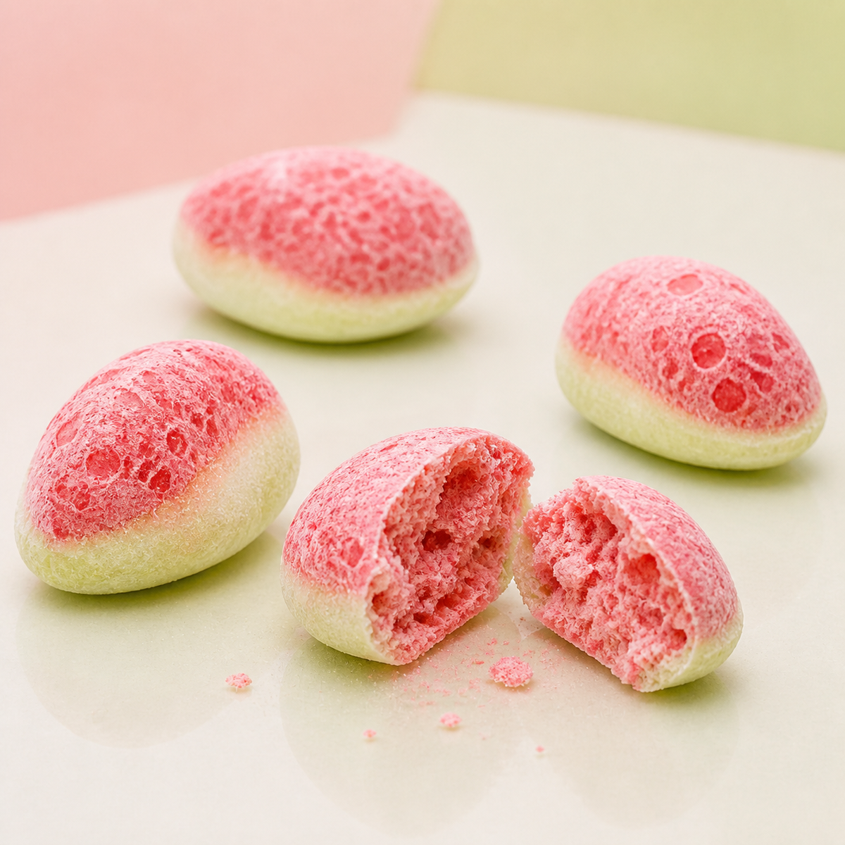 MiniCrush Freeze-Dried Watermelon Candy – 2 × 1.76 oz Bags
