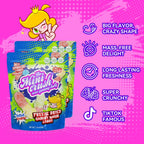 Pack of 2 - Gummy Worms - Unique Freeze Dried Candies - 3.52 oz