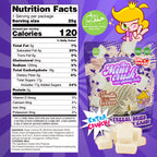Minicrush Freeze Dried Vanilla Ice Cream Bites, Extra Crunchy Melt-in-Your-Mouth Ice Cream Snack, Resealable Box Pack, 50g