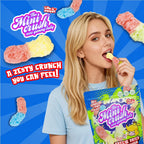 Pack of 2 - Gummy Worms - Unique Freeze Dried Candies - 3.52 oz