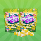 Freeze Dried Sour Lemon Crunchy Candy - 2.68 oz Unique Candies Delight Crunchy Treat Snack Gift Sour Heads Citrus