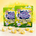 MiniCrush freeze-dried sour lemon candy in two 2.68 oz resealable bags