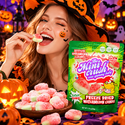 MiniCrush Freeze-Dried Watermelon Candy – 2 × 1.76 oz Bags