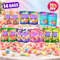 MiniCrush 7-Flavor Freeze-Dried Candy Variety Pack – 14 Bags