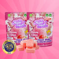 Minicrush Freeze Dried Strawberry Ice Cream Bites, No-Melt Crunchy Creamy Ice Cream Snack, Shelf-Stable Treat for Travel, Cam